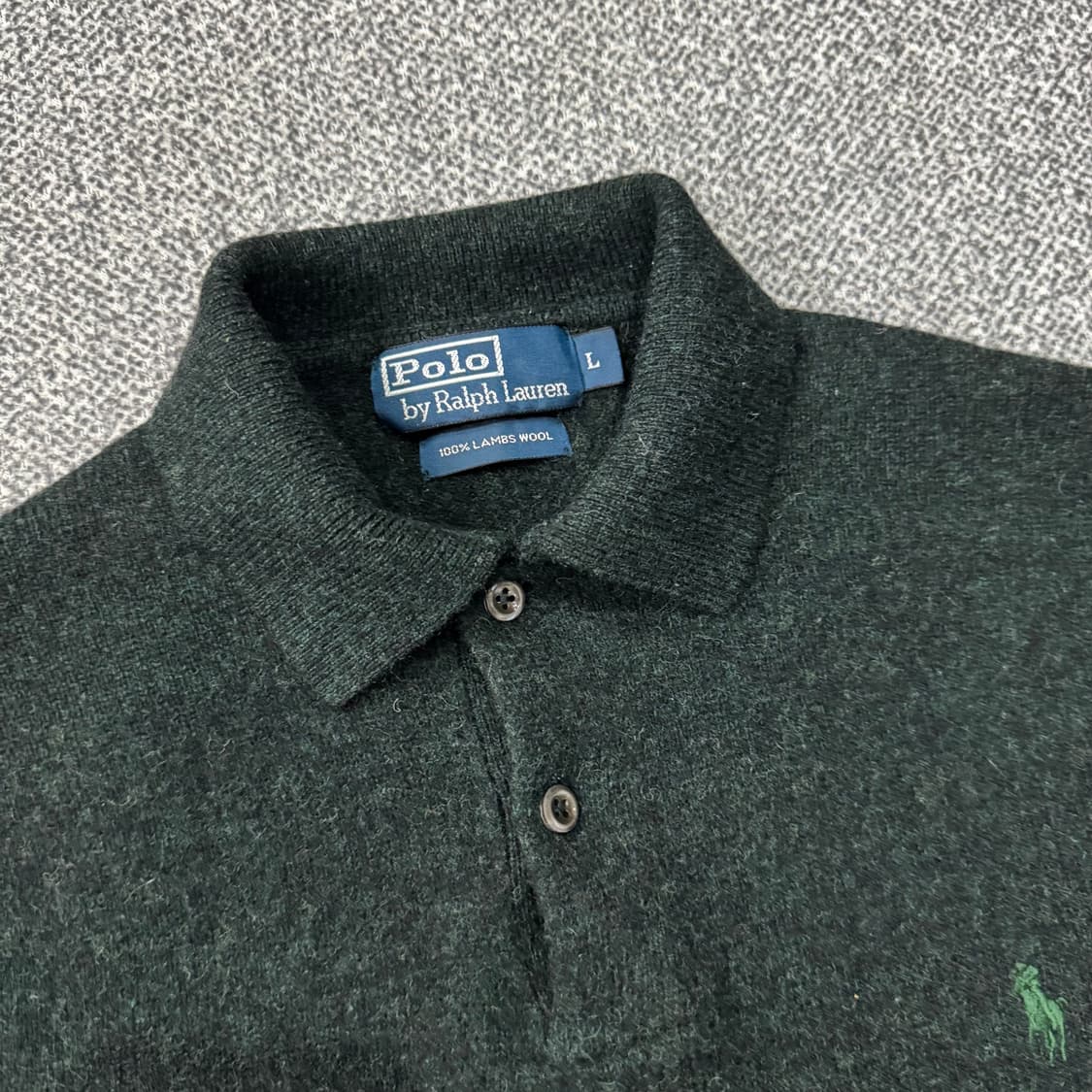 폴로 랄프로렌 램스울 카라 니트 스웨터 상품이미지4