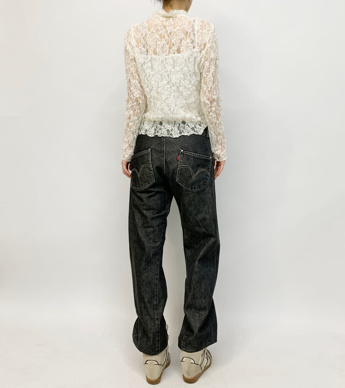 DECORO 레이스 블라우스 상품이미지4