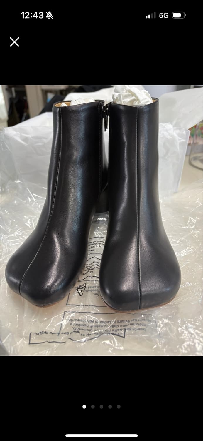 마르지엘라 플랫 앵클 부츠 상품이미지1