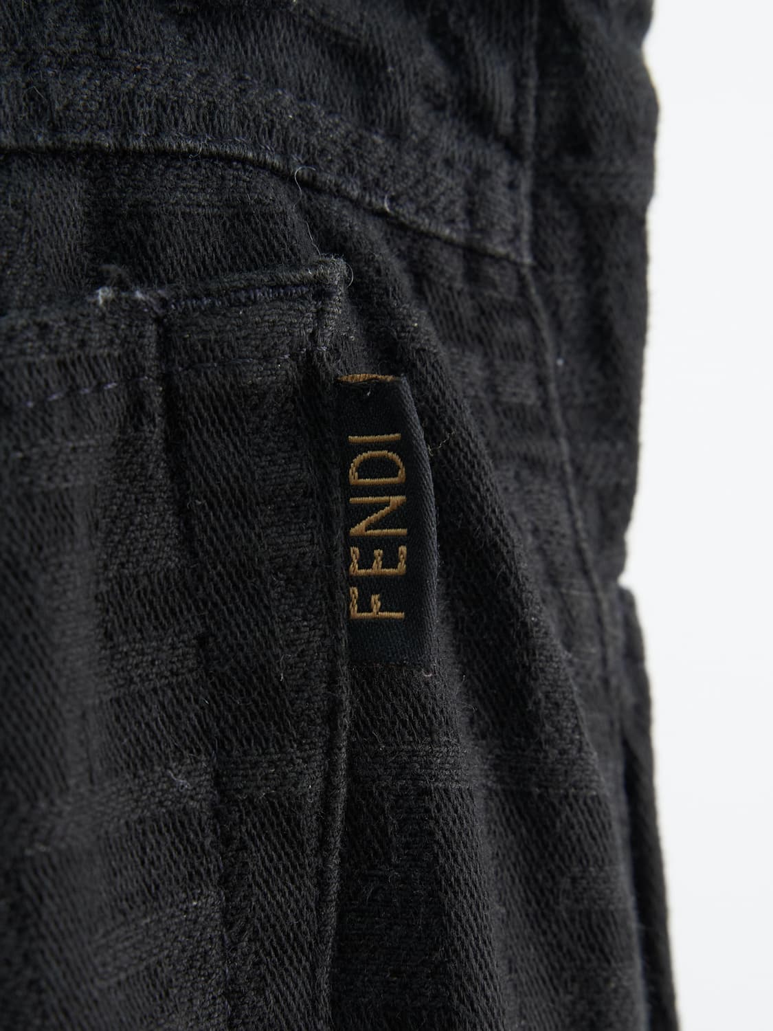 FENDI 블랙 주카팬츠  상품이미지5