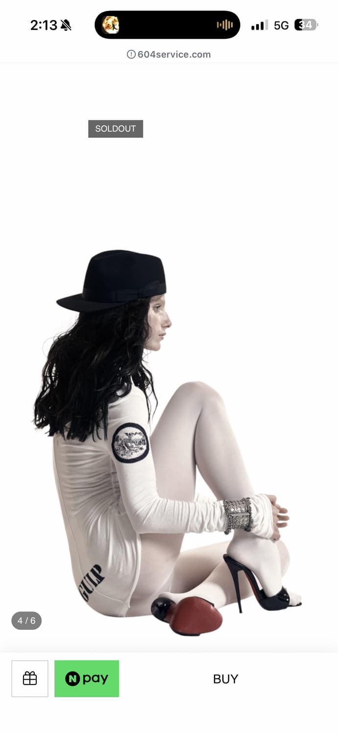 604서비스 GULP SLIM T-SHIRT 슬림 티셔츠 상품이미지4