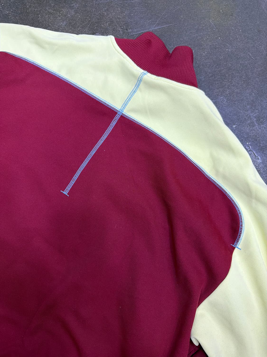 나이키 올드스쿨 메트로폴리탄 풋볼져지 트랙탑 버건디 XXL 상품이미지7