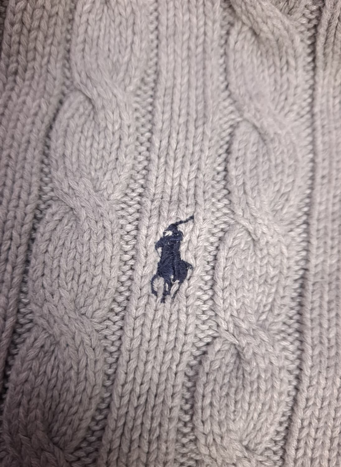 특A 오리지날 랄프로렌폴로 코튼 케이블 가디건 상품이미지4