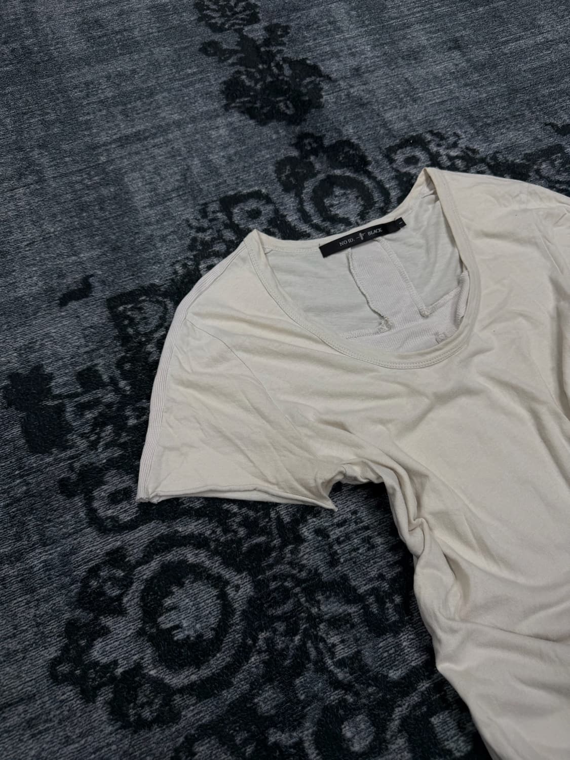 No id 00s archive sand beige back cross 상품이미지3