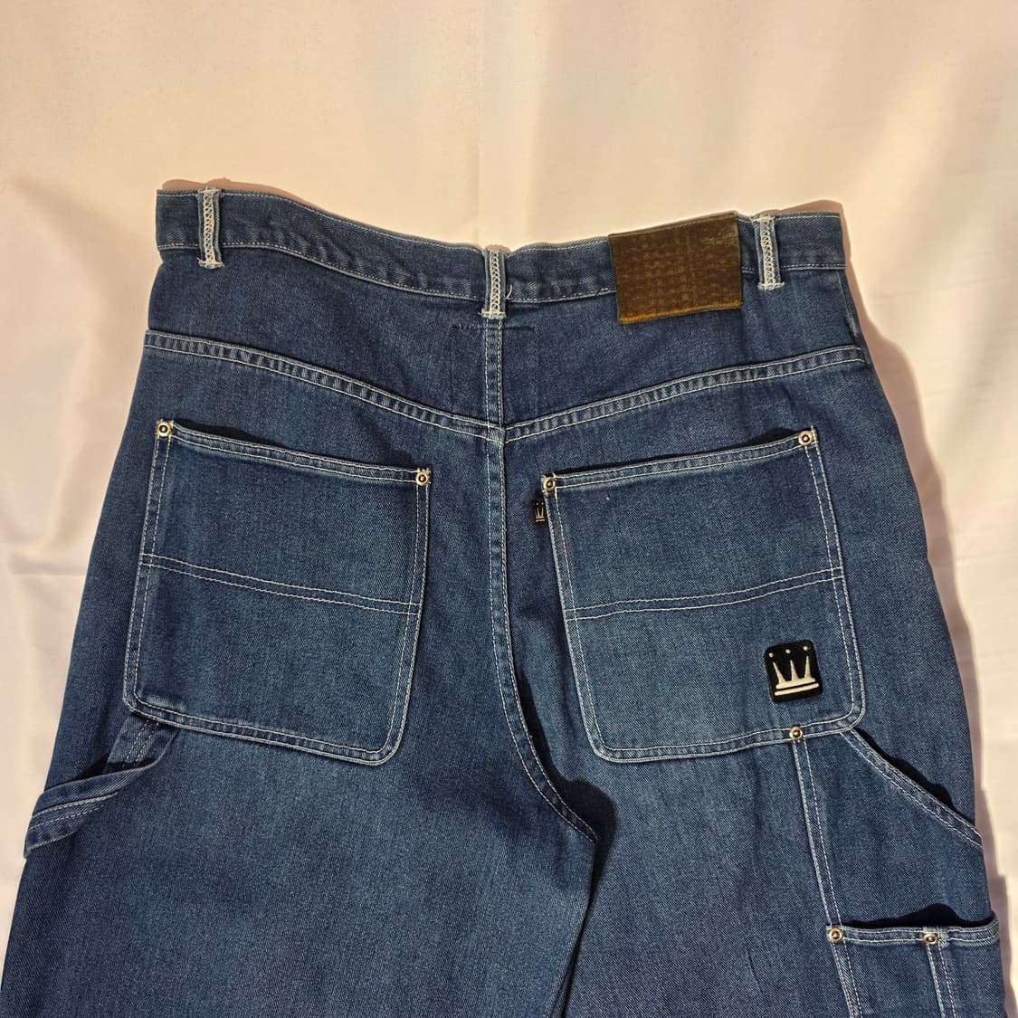 [36]90s damani dada 다마니 다다 더블니 카펜터 데님팬츠 상품이미지6