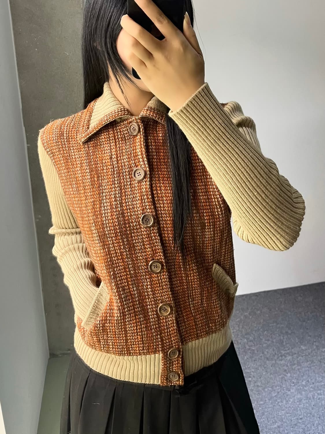 Raika AG90's 니트 가디건 상품이미지2