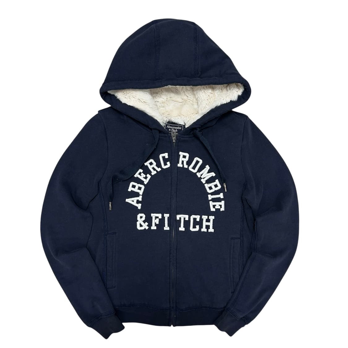 아베크롬비 우먼스 울프죠 네이비 후드집업(XS) 상품이미지1