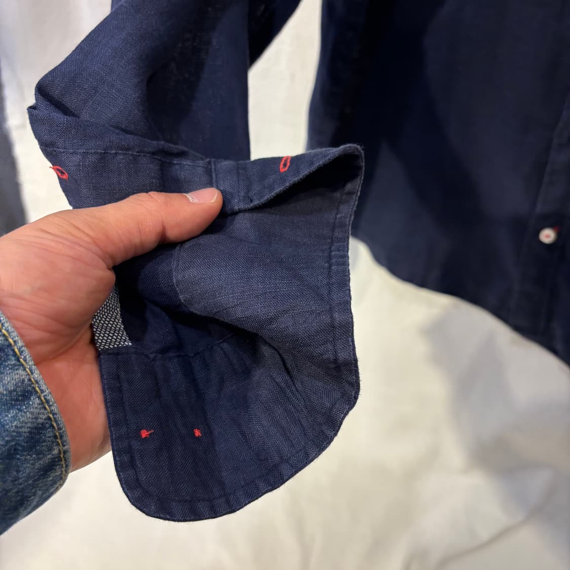 타미힐피거 린넨 셔츠남방 상품이미지4