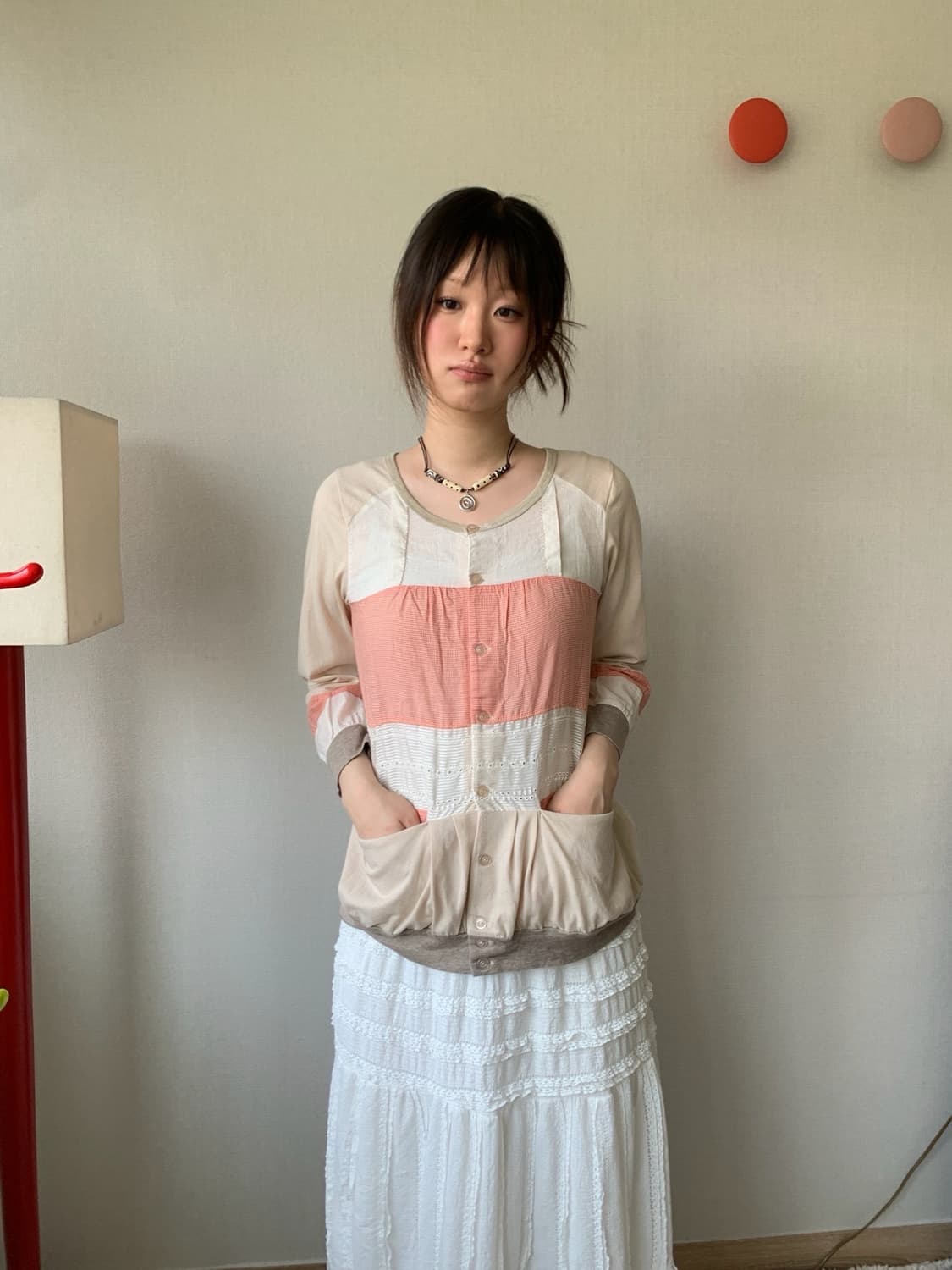 frill maxi skirt 상품이미지2
