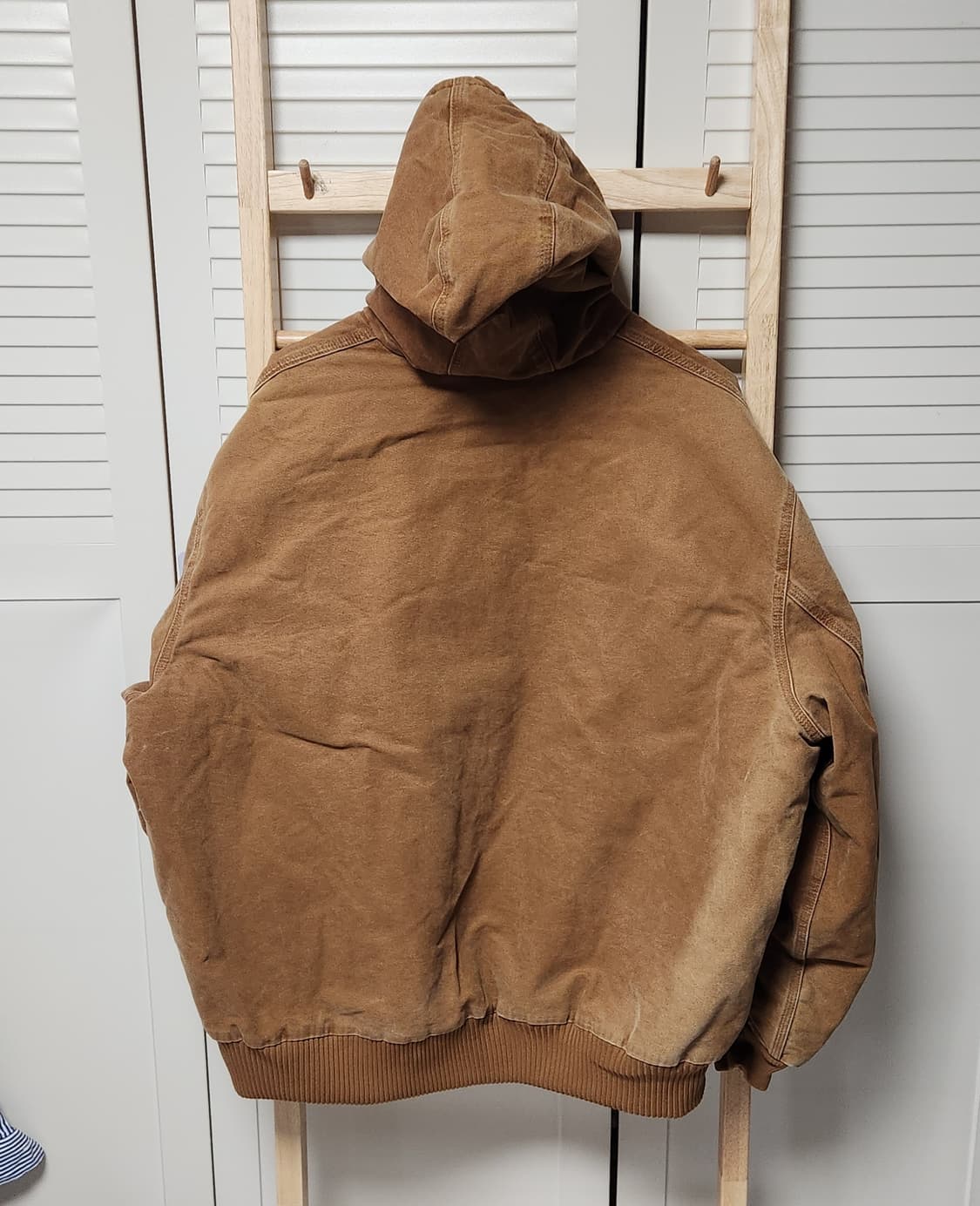 칼하트 J130 BRN 엑티브 후드 자켓 된장 상품이미지4