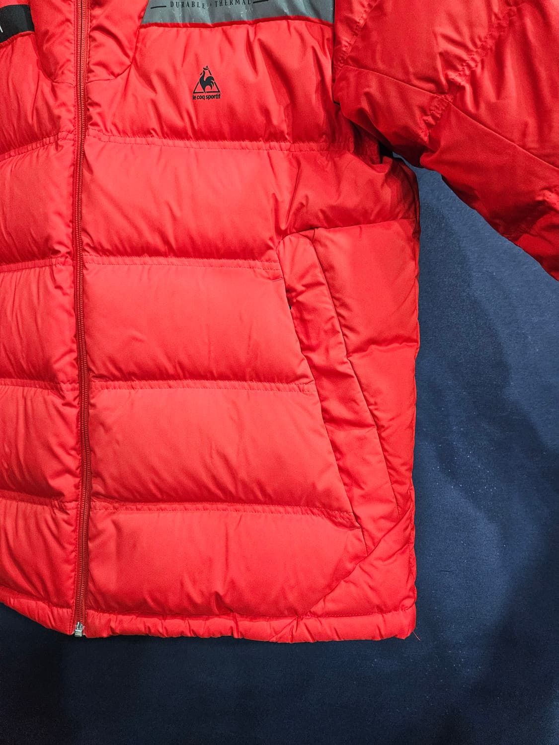 르꼬끄 레드컬러 남성 105 덕다운 패딩  상품이미지6