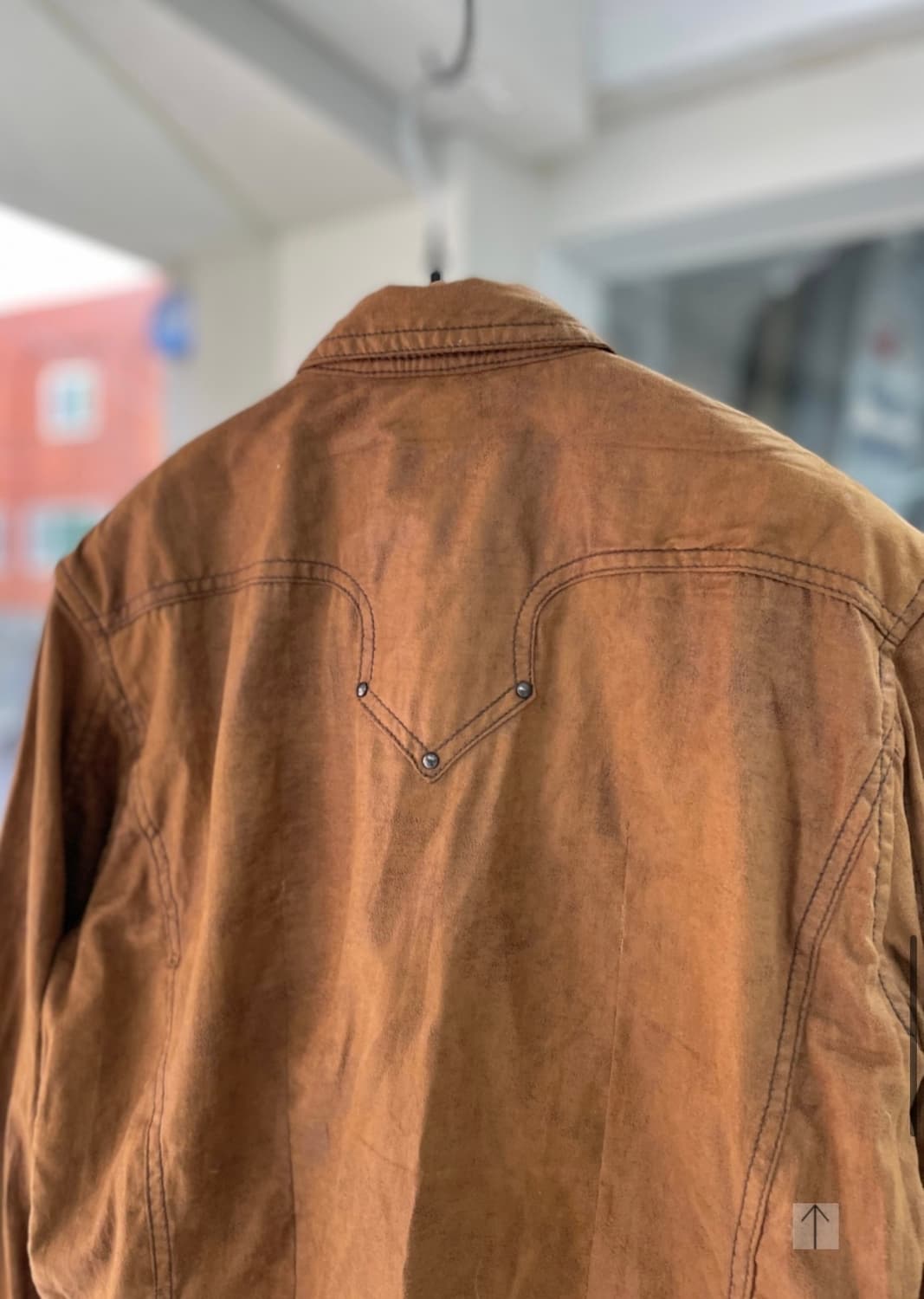 NICOLECLUB 스터드 웨스턴 셔츠 상품이미지5