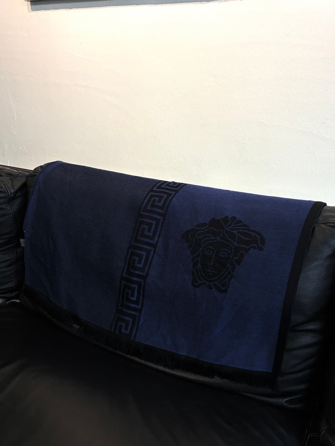 VERSACE 베르사체 자카드 메두사 리버시블 울 머플러 목도리 상품이미지9