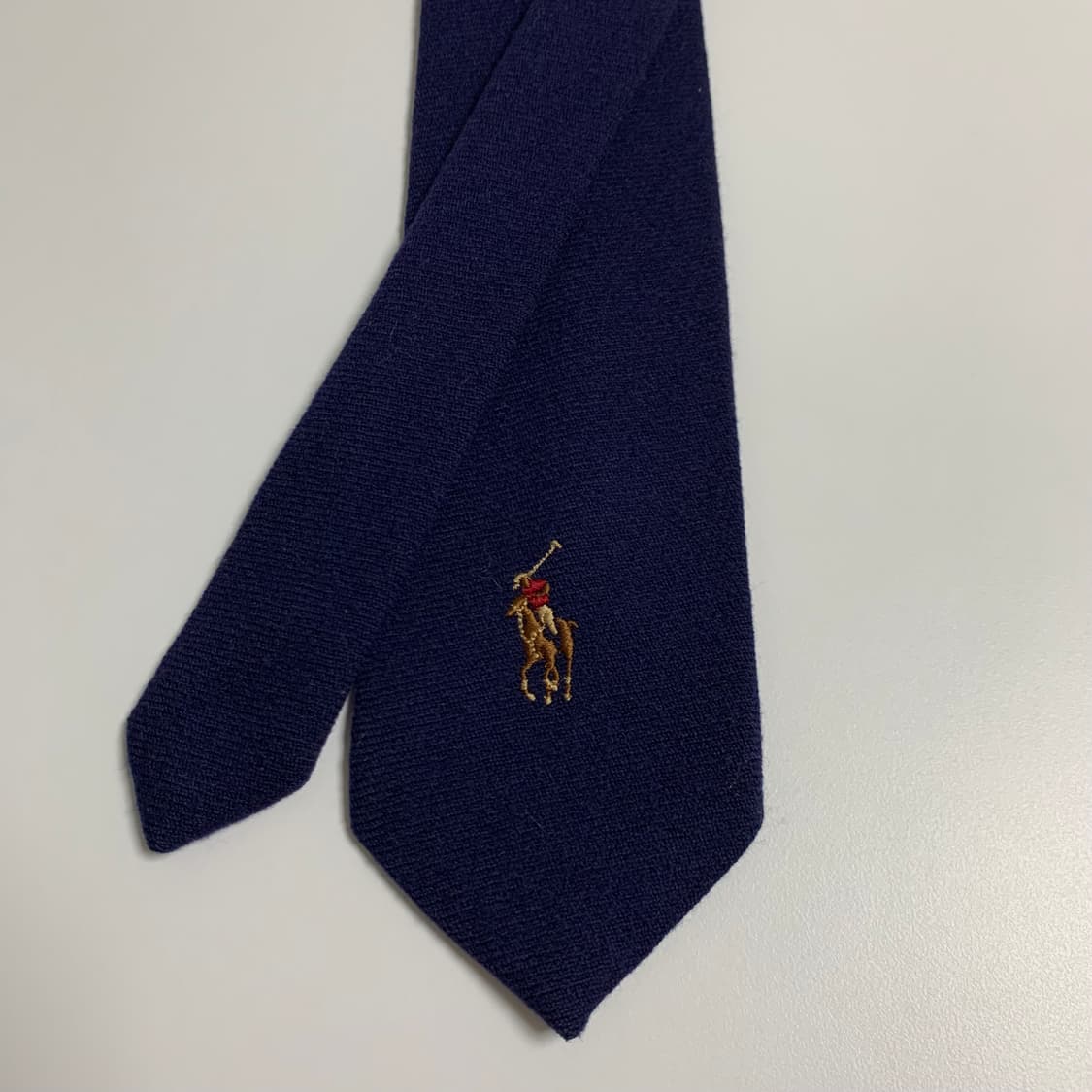 폴로 랄프로렌(POLO) 울100 클래식 정장 슬림넥타이 최상급 상품이미지5