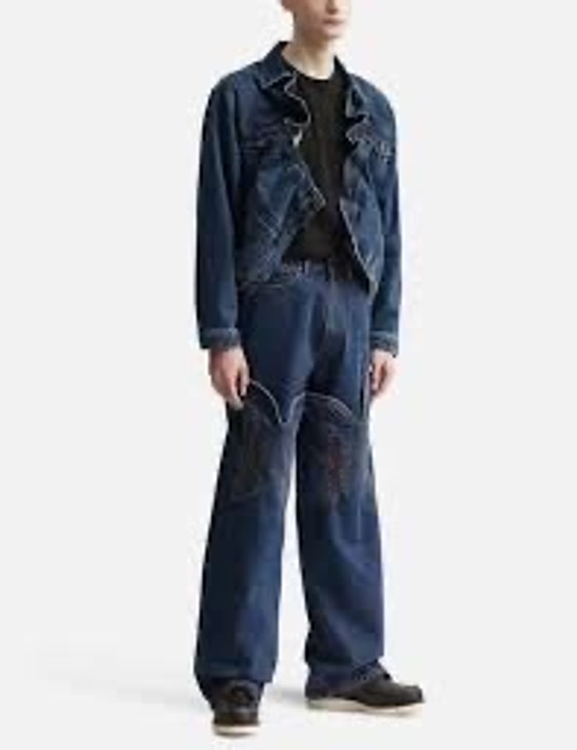 와이프로젝트 맥시 카우보이 커프 진 데님 상품이미지3