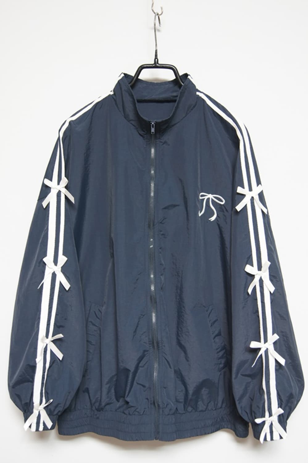 Dazy 리본 트랙탑 네이비 M 상품이미지1