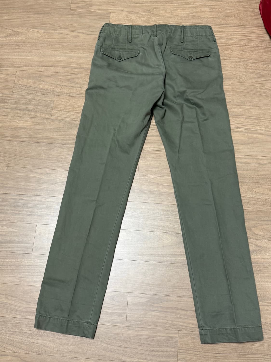 Rrl 오피서 치노팬츠 올리브 32/32 상품이미지5