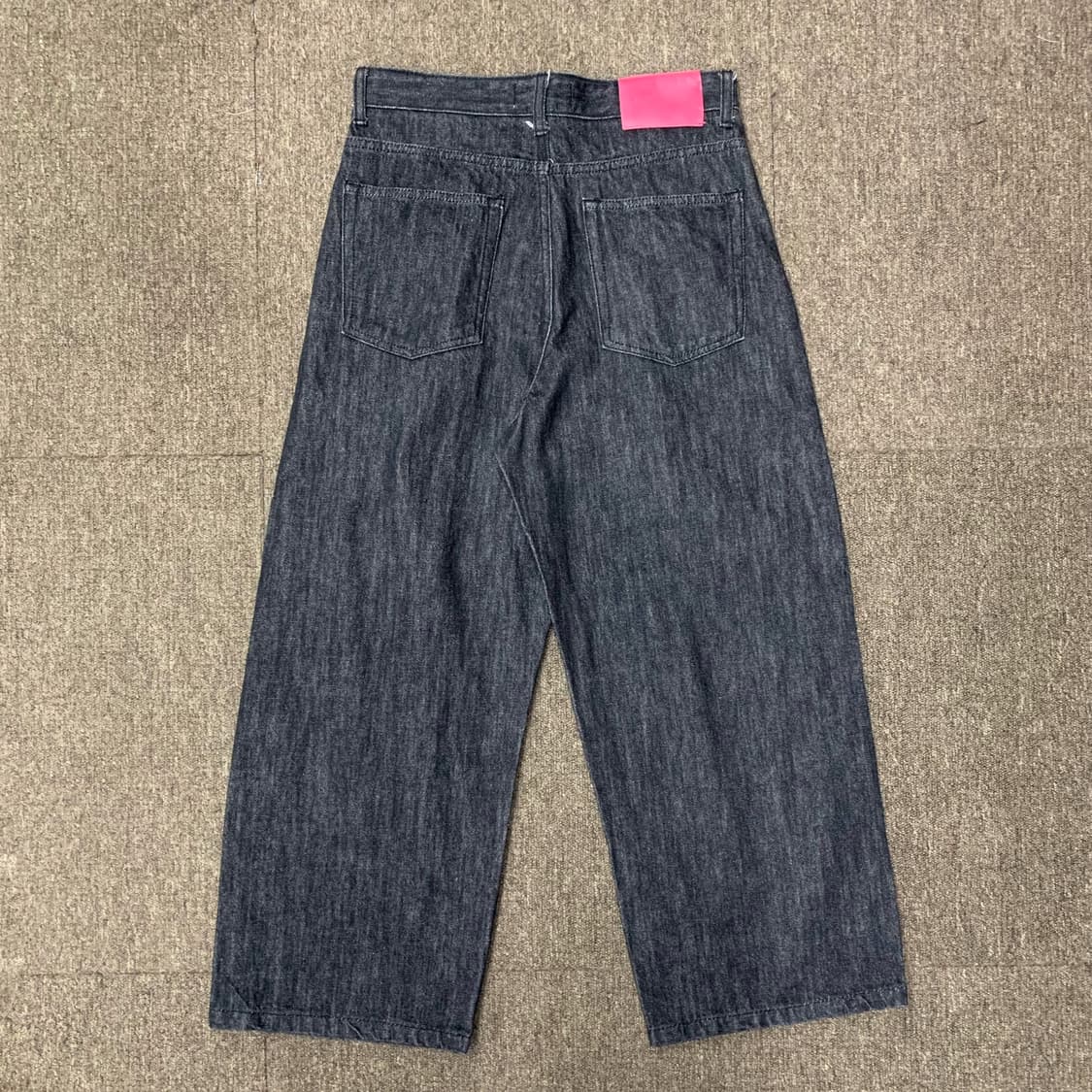 [30] 포트너스 투턱 와이드핏 데님팬츠 상품이미지2