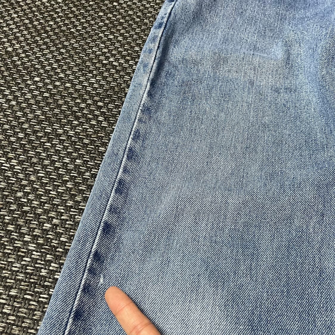 (34) 리바이스 505 34X30 중청 데님 팬츠 스트레이트핏 상품이미지7