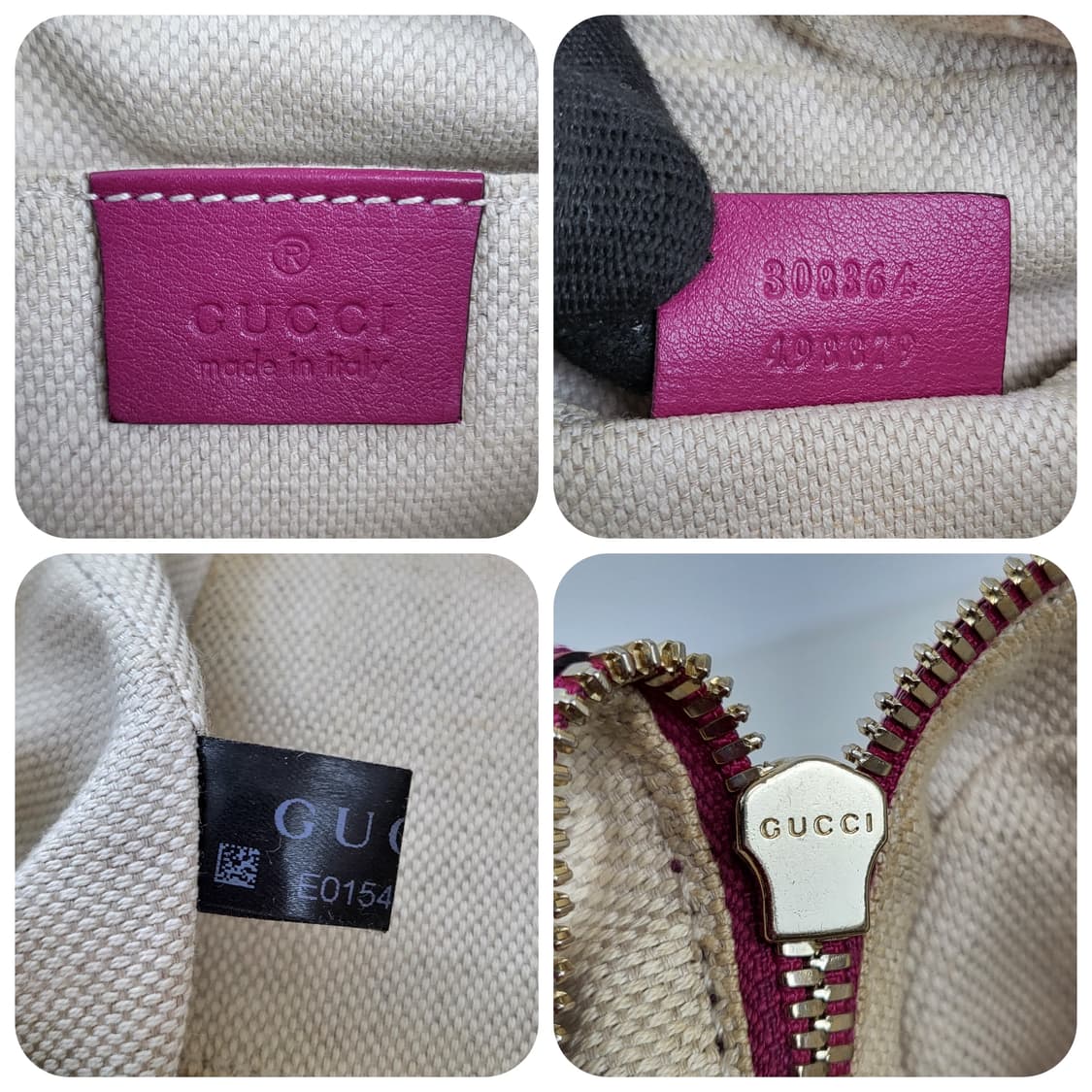 정품 구찌 소호 페이던트가죽 디스코백 바이올렛 스몰 상품이미지9