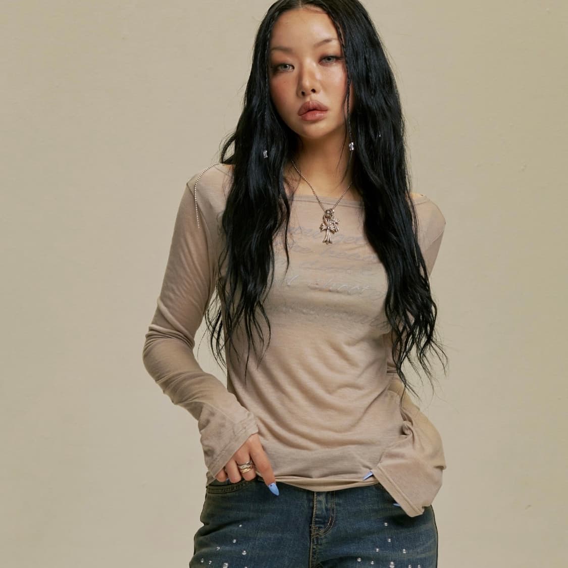 길리아카이브 제니 티셔츠 상품이미지2