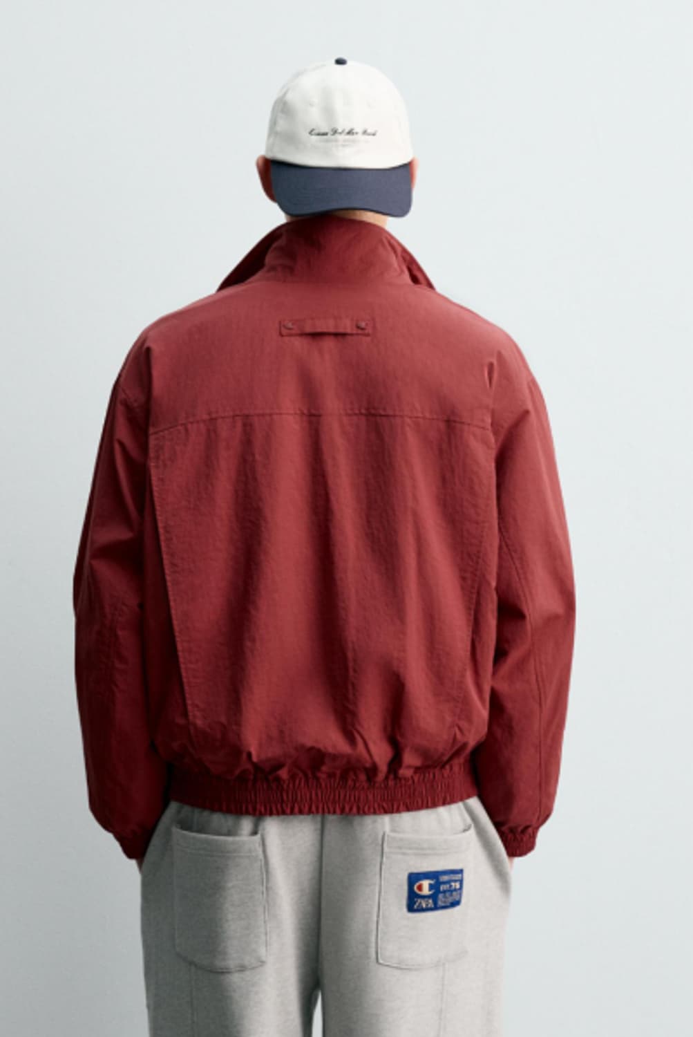자라 테크니컬 패치 집업 재킷 X 챔피온 상품이미지2