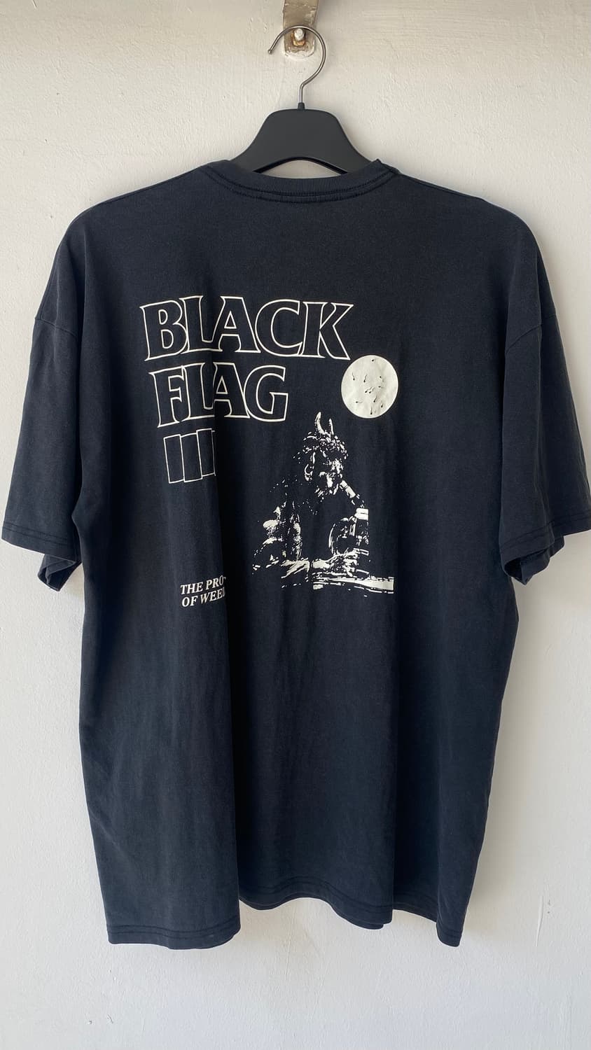 빈티지 black flag 블랙 플레그 티셔츠 xl 상품이미지2