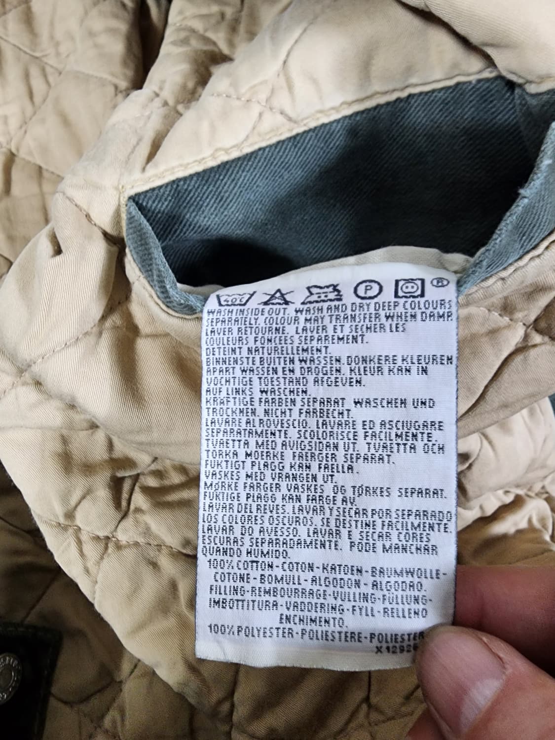 90's 리바이스 71503 타이다이 자켓 상품이미지4