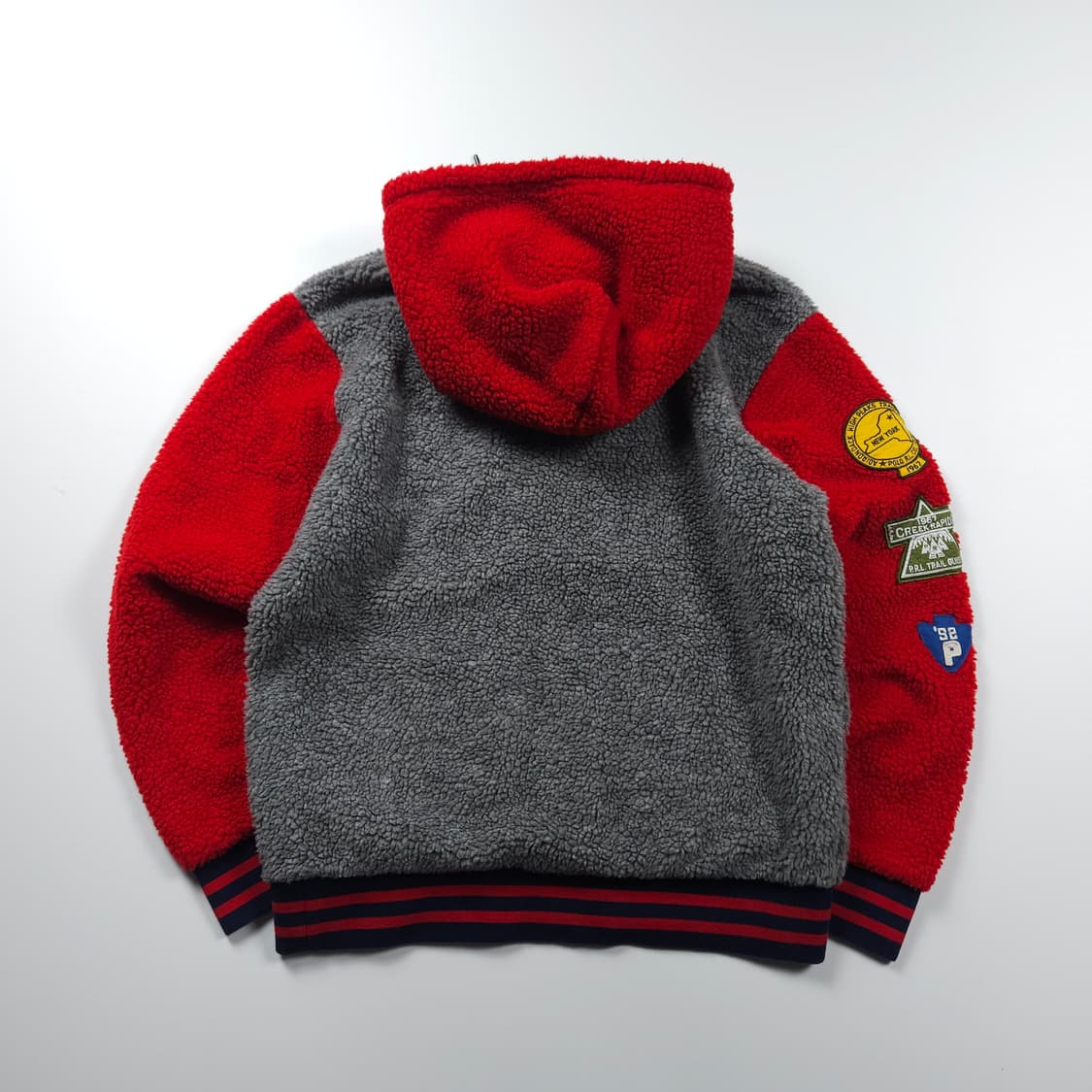 폴로 랄프로렌 신형 크레스트 보아 쉐르파 후디 (M) 상품이미지2