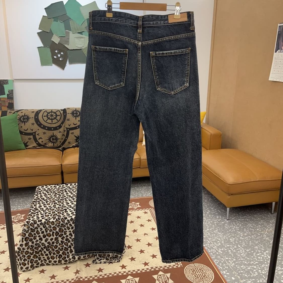 피스워커 올드스쿨 빈티지 캐주얼 워싱 데님 청바지 30인치 C09407 상품이미지4