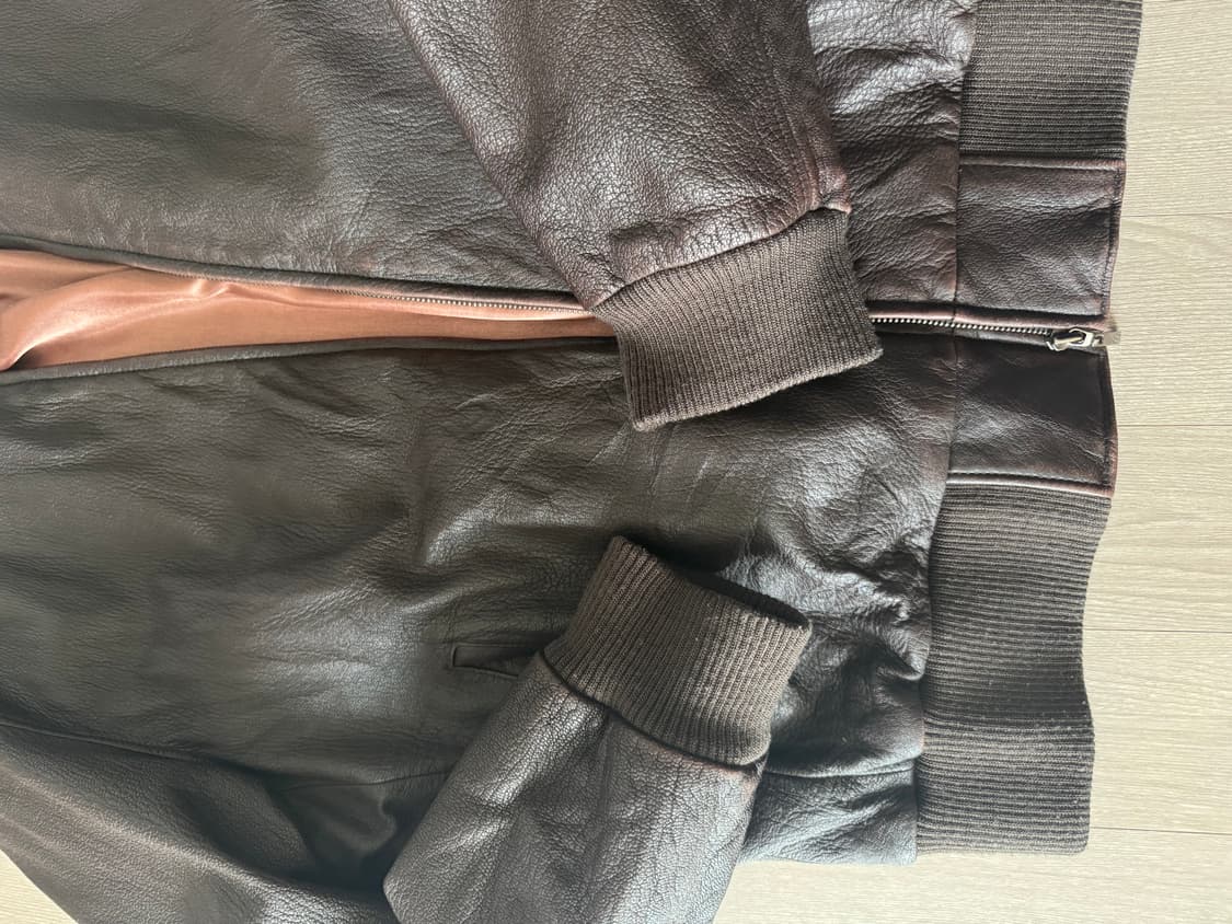 빈티지 가죽재킷 리얼 가죽 xl 상품이미지4