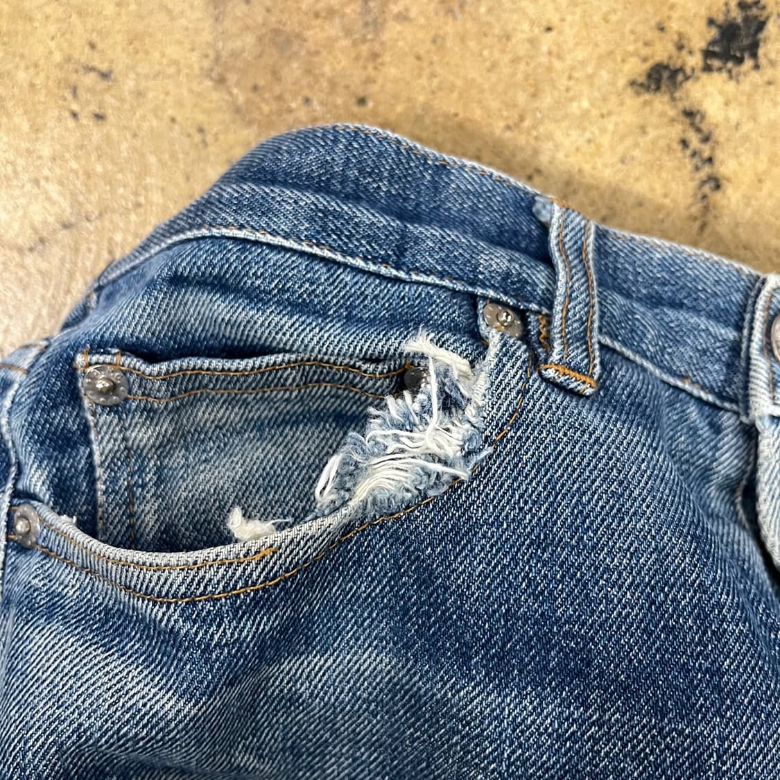 [정품/31] 아페쎄 A.P.C. 워싱 데님 청바지 b16 상품이미지6