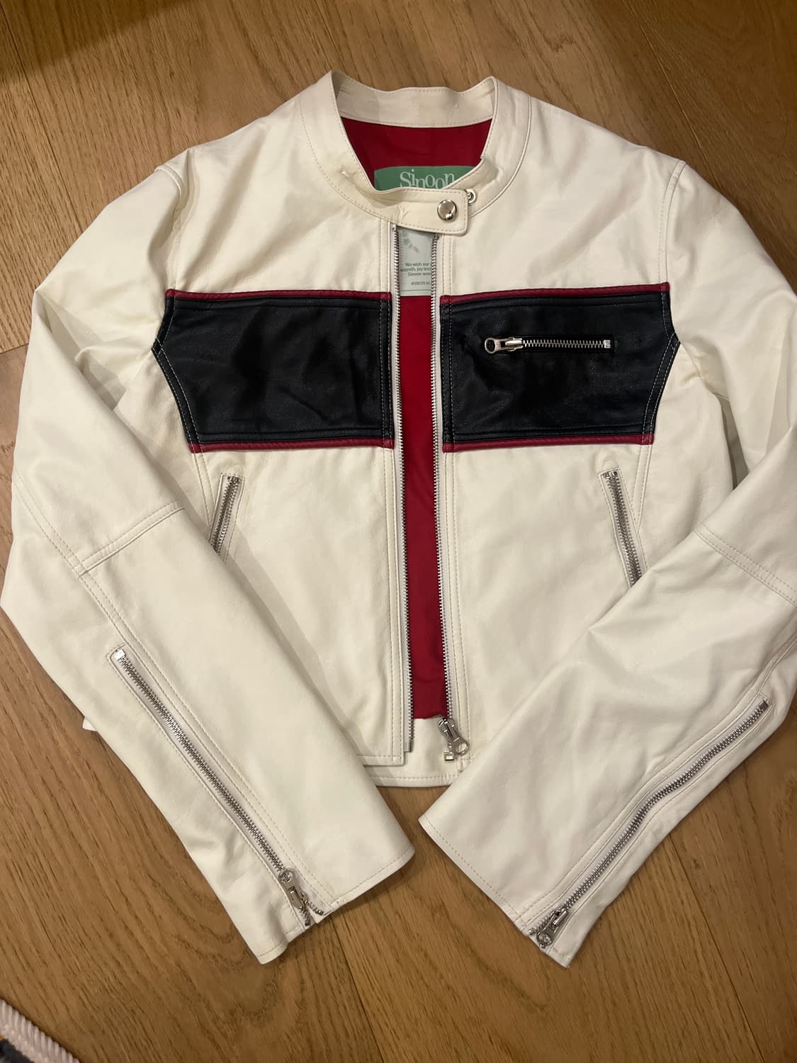 sinoon 가죽자켓 상품이미지1