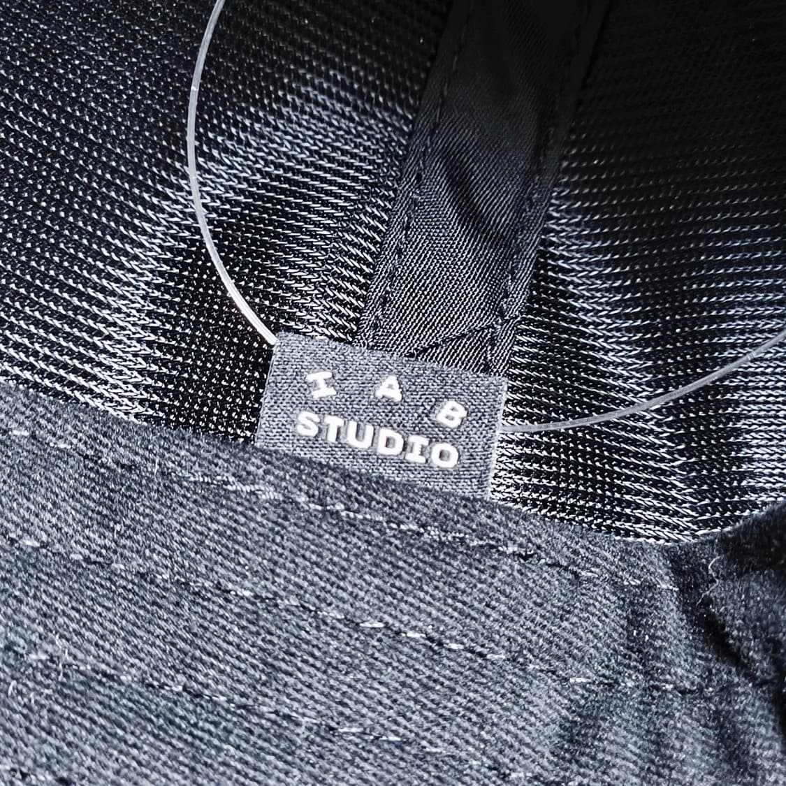 [OS] IAB studio 아이앱 스튜디오 블랙 캡 (새상품) 상품이미지5