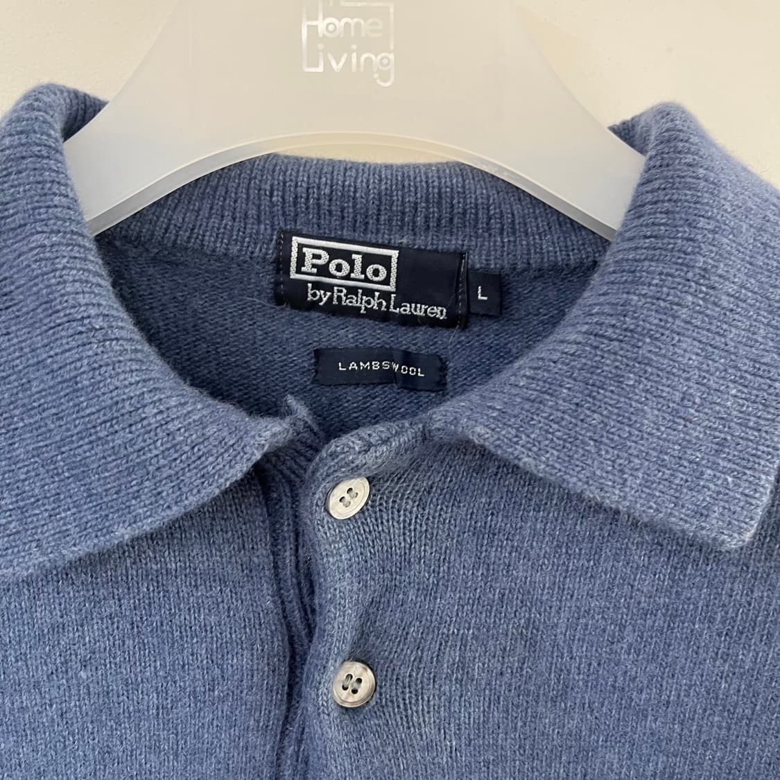 폴로 랄프로렌 버건디 포니 소라 램스울 카라 니트 상품이미지5