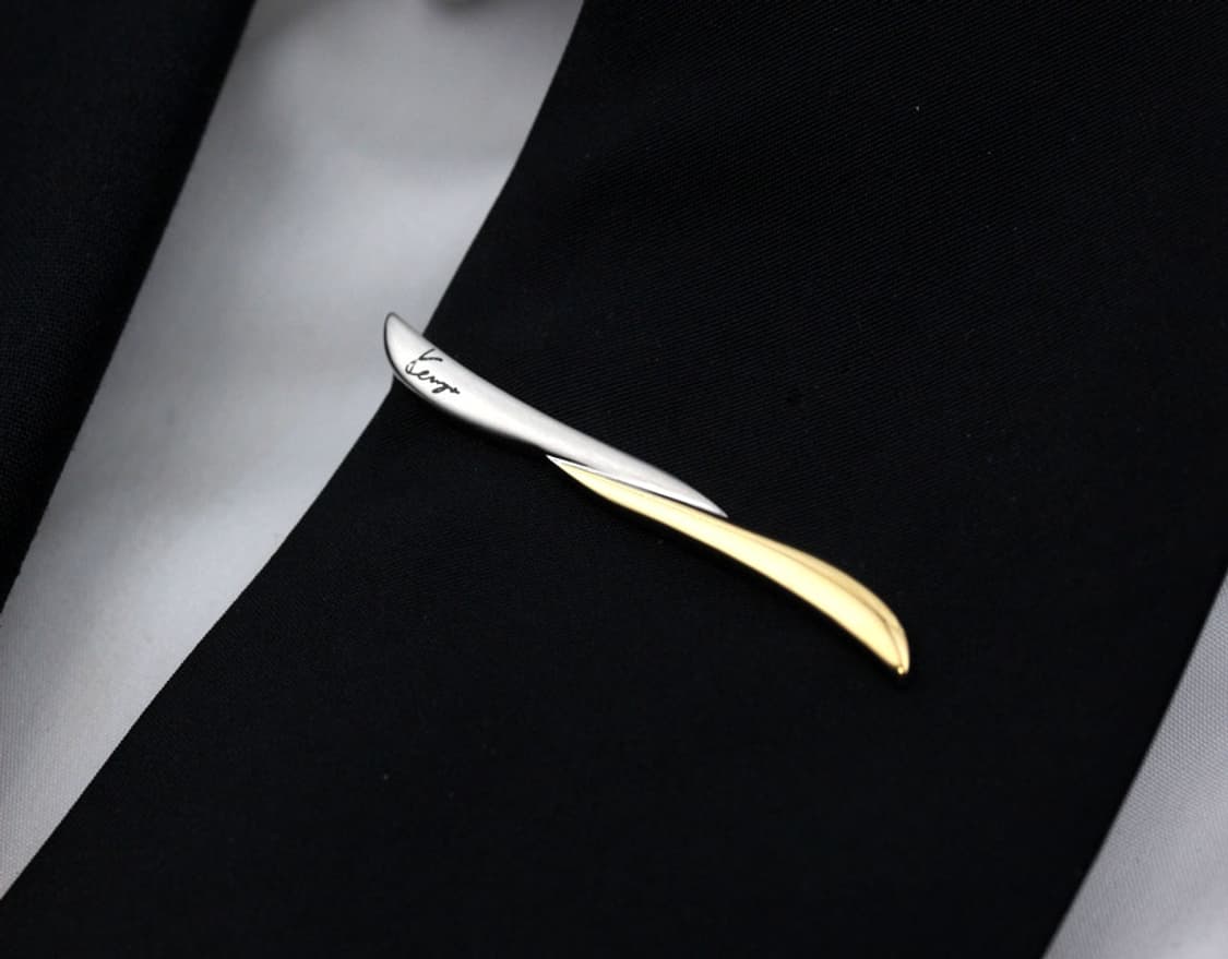 겐조 A-등급 5.3cm 남자 명품 넥타이핀 상품이미지6