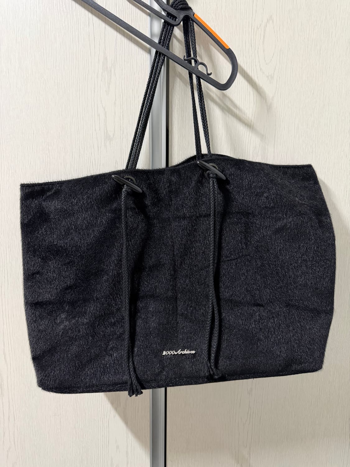 2000 아카이브스 홀스 백 horse bag black 상품이미지5