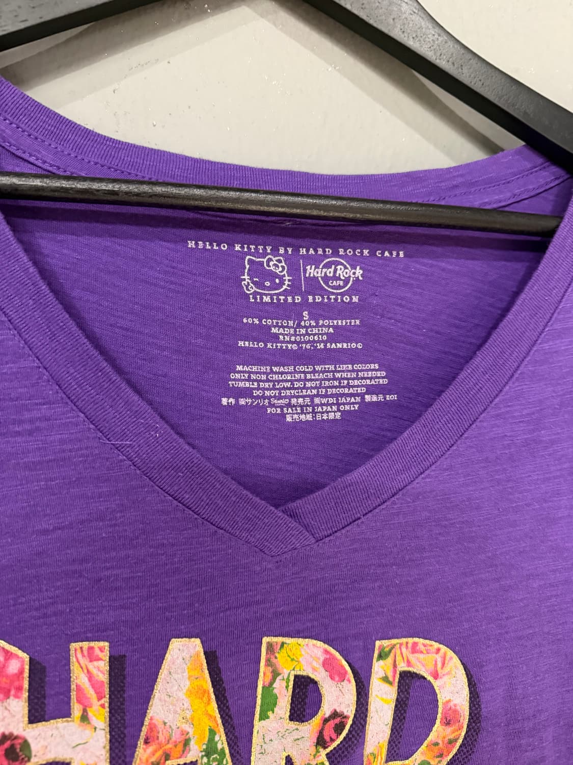 Hard rock cafe X hello kitty t-shirt  상품이미지8