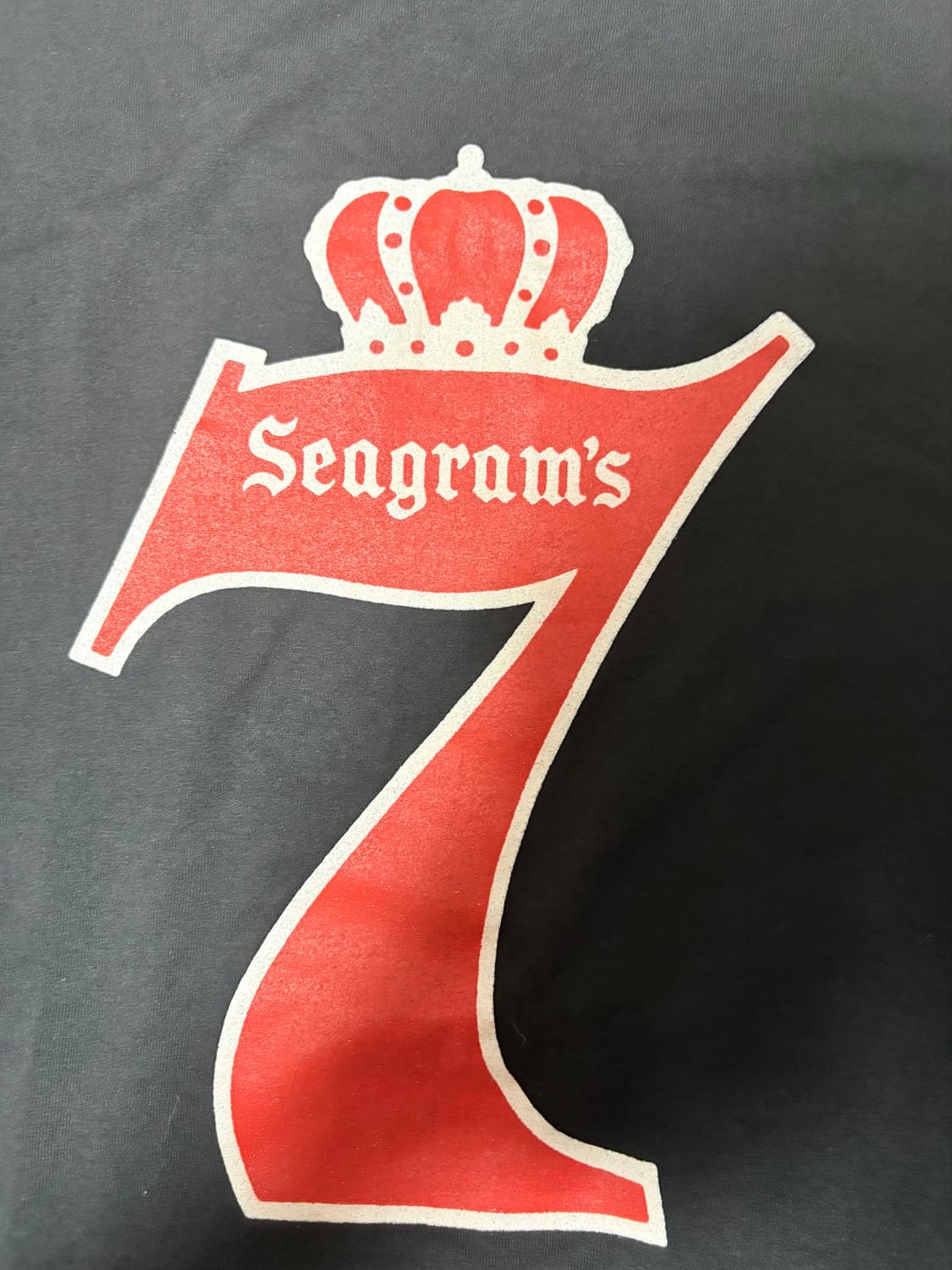 90s Seagram 7 Crown 프로모 티셔츠 싱글스티치 USA 상품이미지2
