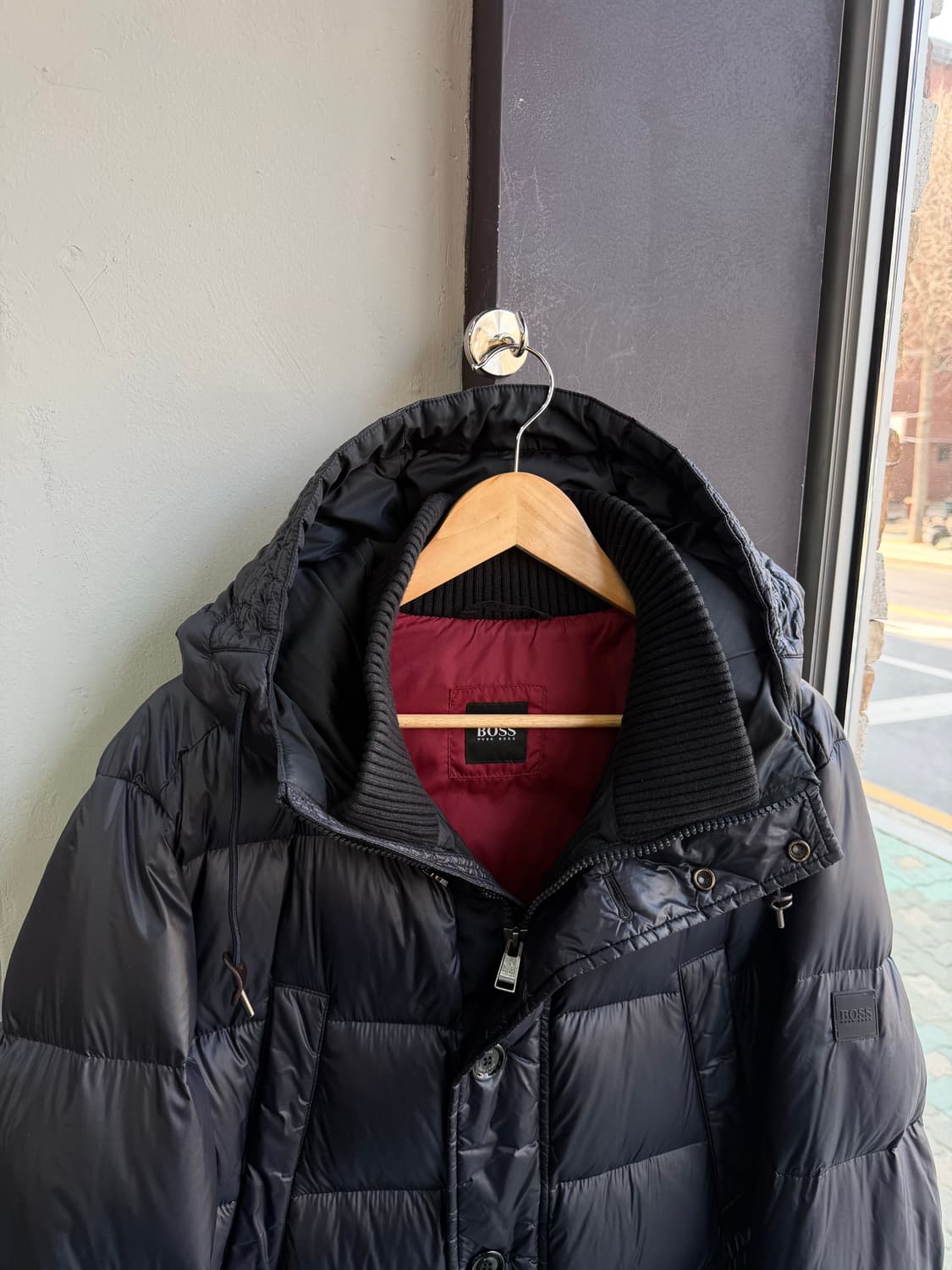 IT52/ 휴고보스 블랙라벨 발수 다운 패딩 점퍼 상품이미지4