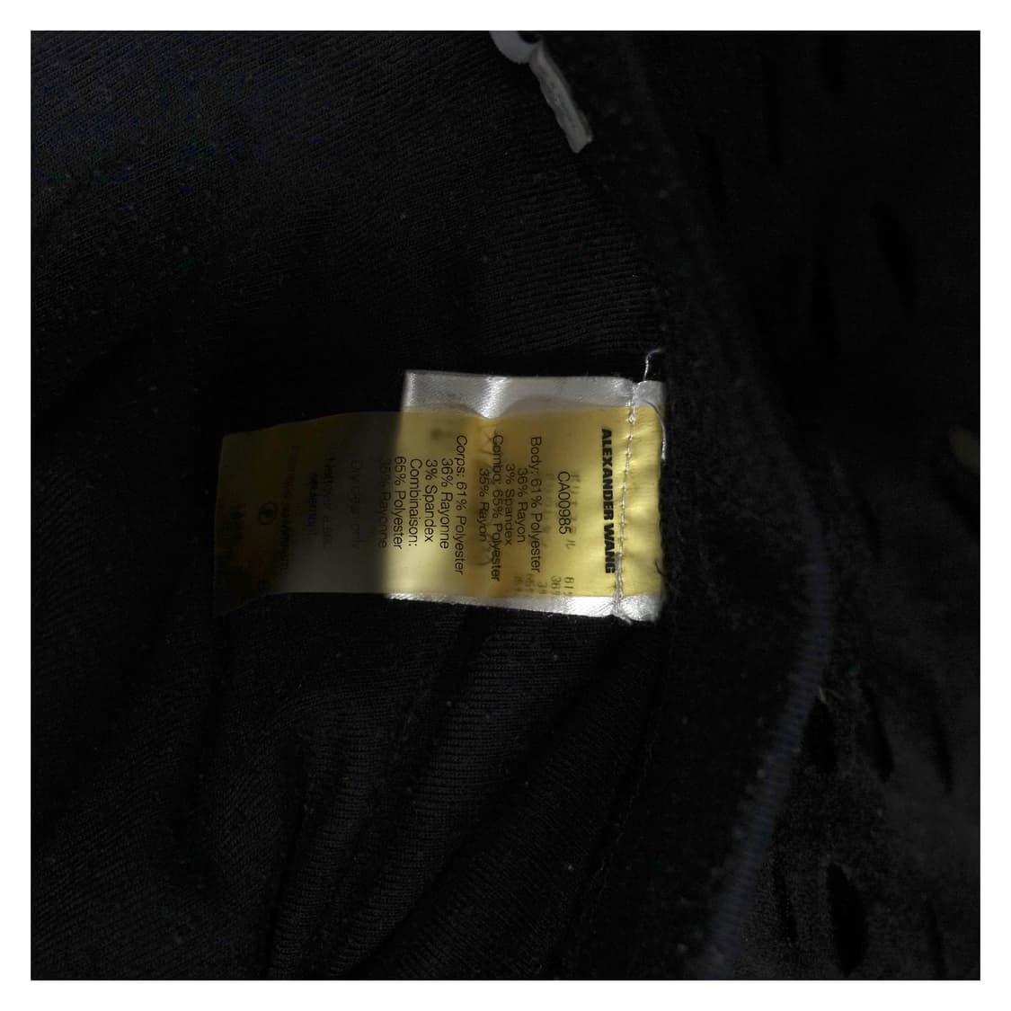 ALEXANDERWANG 알렉산더왕 슬리브리스 & 펀칭 스커트 투피스 상품이미지10
