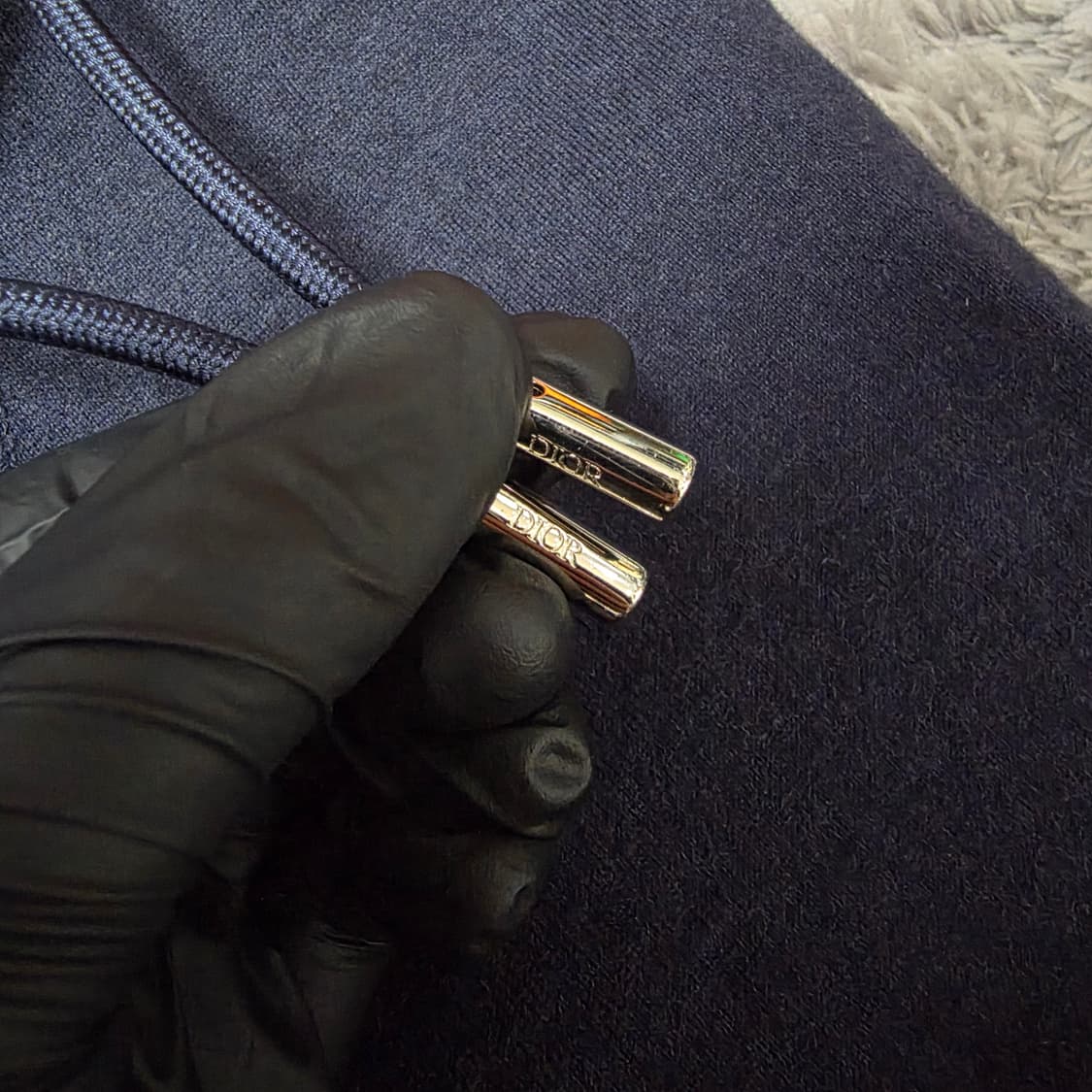 {클로젯}[M][풀구성]디올 캐시미어 오블리크 후드집업 상품이미지9