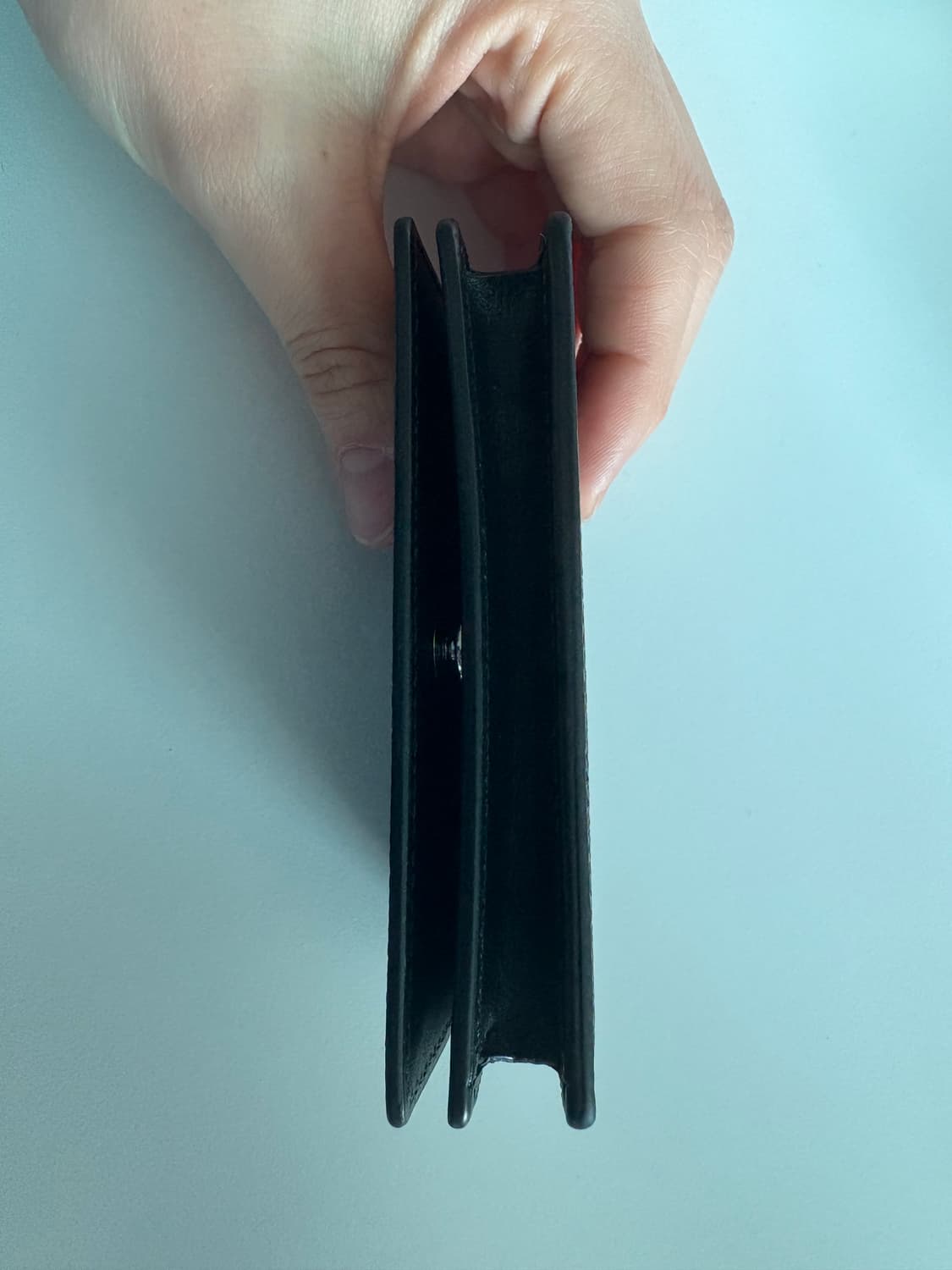 메종 마르지엘라 레더 카드 홀더 블랙 상품이미지5