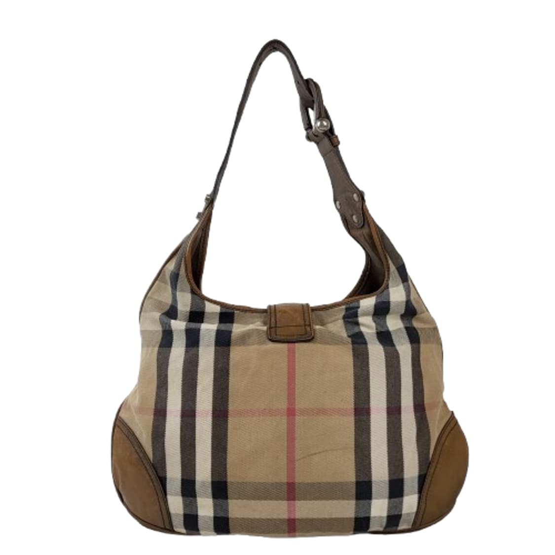 정품 버버리 노바체크 클래식 호보백 상품이미지7