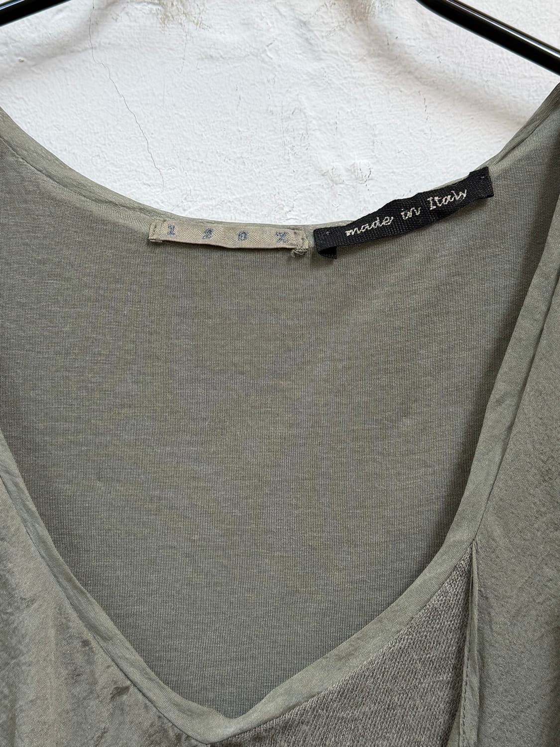 120% Lino Italy 실크 드레이프 슬리브리스 울 혼방 XS 상품이미지2