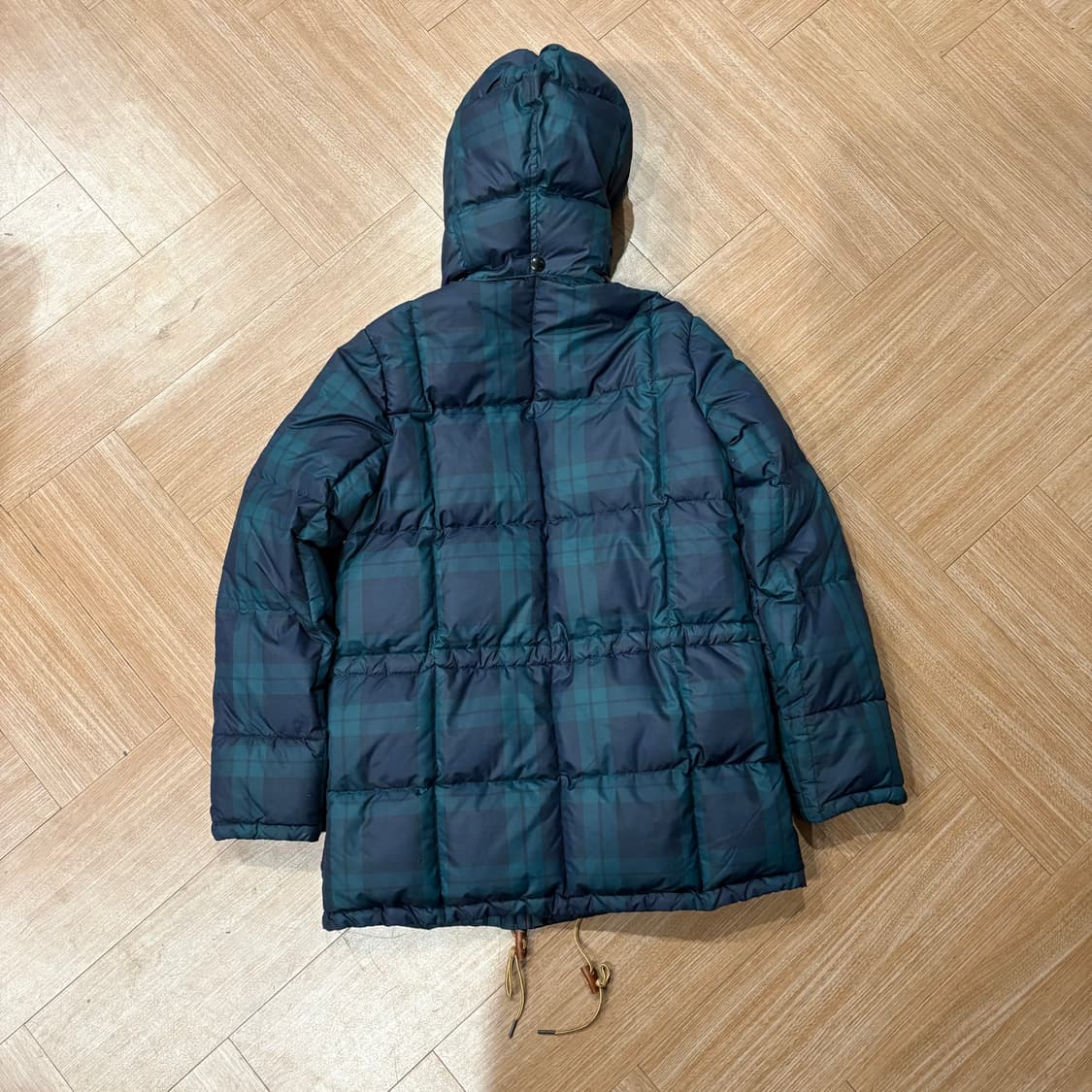 랄프로렌 럭비 타탄 체크 다운 후디드 파카(탈부착) 상품이미지7