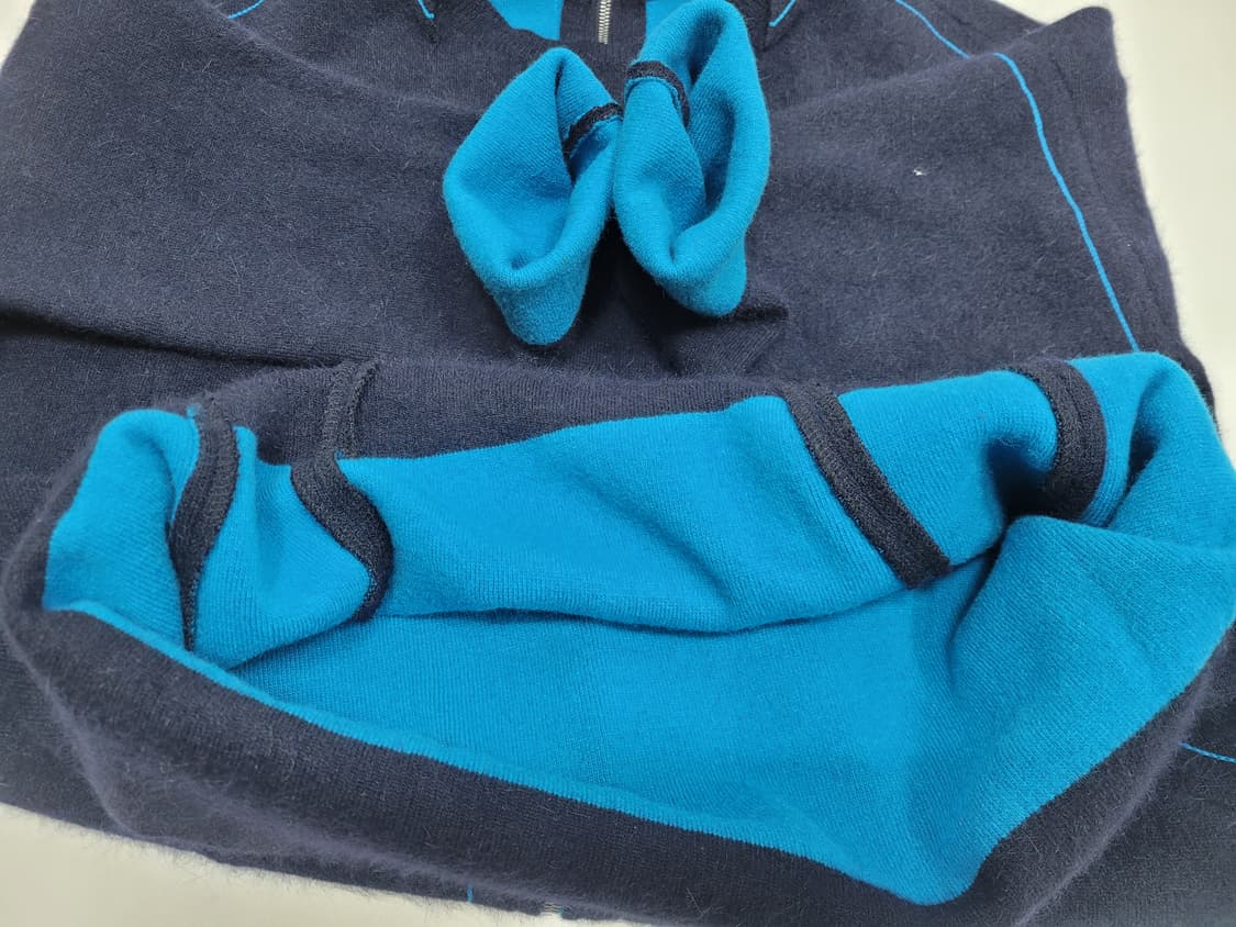 MICHAA 미샤 울 캐시미어 오버핏 원피스 / 여 85-160 네이비
 상품이미지8