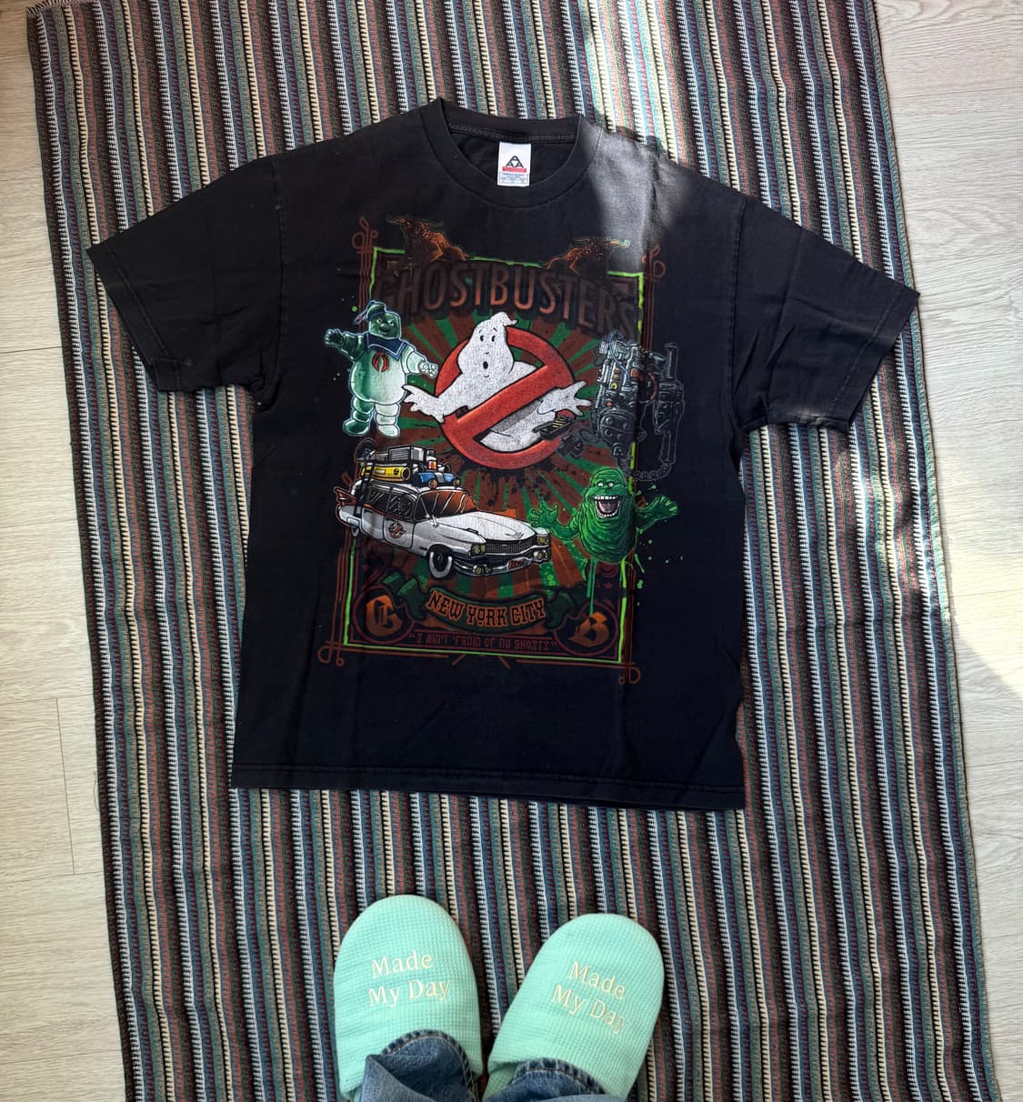 고스트 버스터즈 빈티지 반팔 티셔츠 상품이미지3