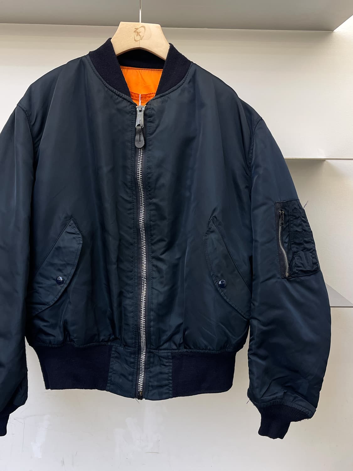 알파인더스트리 U.S.A.F Ma-1 플라이트 자켓 상품이미지3