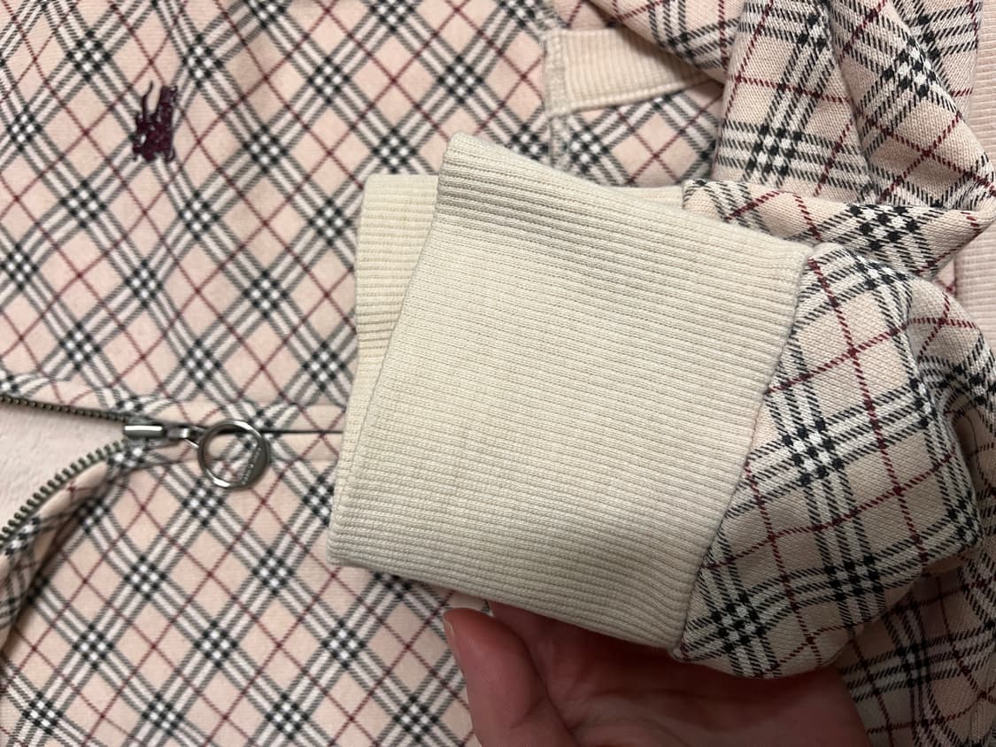 버버리 노바체크 후드집업 상품이미지3